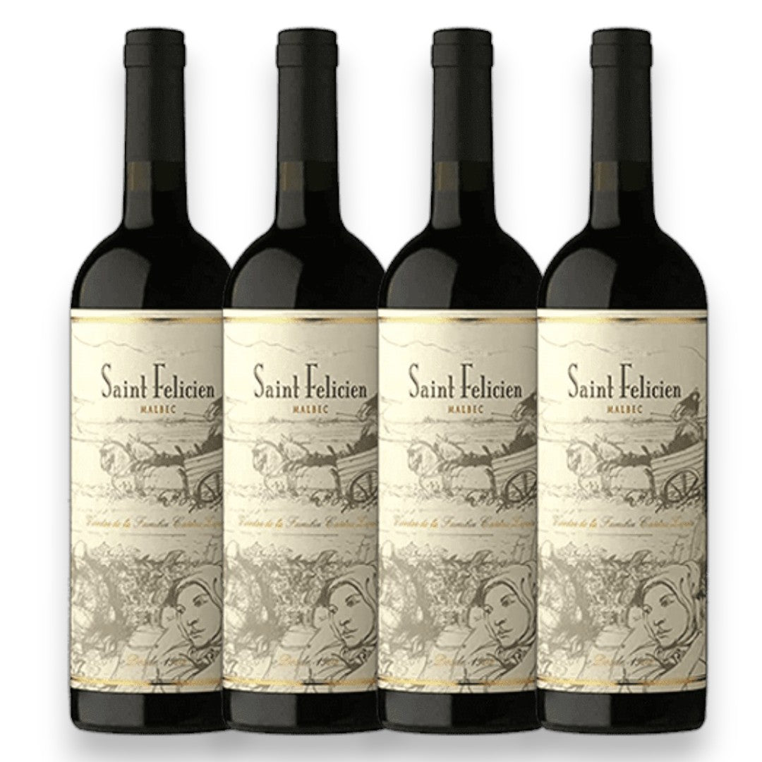 Kit 4 Saint Felicien Malbec 2023