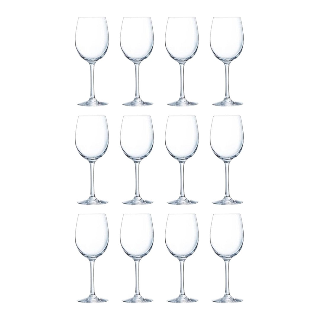 Conjunto 12 Taças de Cristal Arcoroc Chef & Sommelier Cabernet 350ml